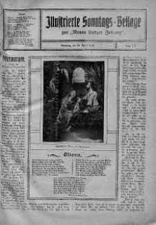 Illustrierte Sonntags Beilage zur Neue Lodzer Zeitung 23 kwiecień 1916 nr 17