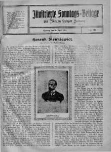 Illustrierte Sonntags Beilage zur Neue Lodzer Zeitung 30 kwiecień 1916 nr 18