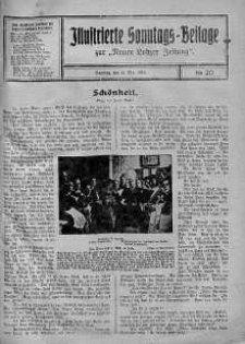 Illustrierte Sonntags Beilage zur Neue Lodzer Zeitung 14 maj 1916 nr 20