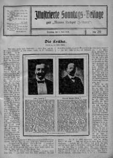 Illustrierte Sonntags Beilage zur Neue Lodzer Zeitung 9 lipiec 1916 nr 28