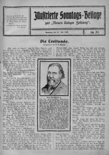 Illustrierte Sonntags Beilage zur Neue Lodzer Zeitung 23 lipiec 1916 nr 30