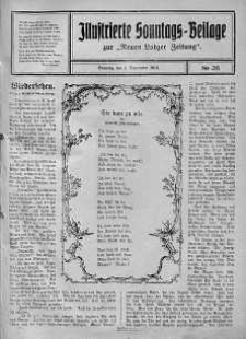 Illustrierte Sonntags Beilage zur Neue Lodzer Zeitung 3 wrzesień 1916 nr 36