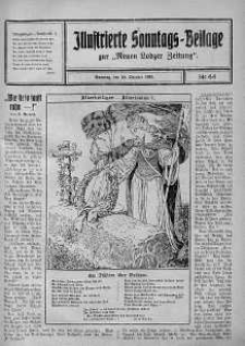 Illustrierte Sonntags Beilage zur Neue Lodzer Zeitung 29 październik 1916 nr 44