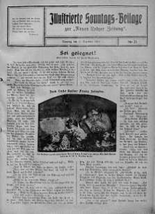 Illustrierte Sonntags Beilage zur Neue Lodzer Zeitung 17 grudzień 1916 nr 51