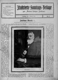 Illustrierte Sonntags Beilage zur Neue Lodzer Zeitung 4 luty 1917 nr 6