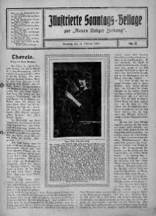 Illustrierte Sonntags Beilage zur Neue Lodzer Zeitung 18 luty 1917 nr 8