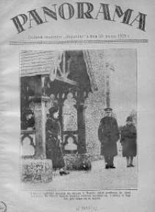 Panorama. Dodatek Niedzielny "Republiki" 10 marzec 1929