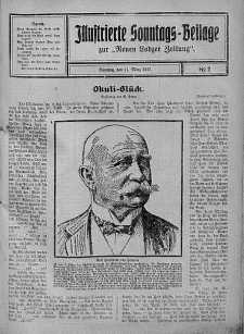 Illustrierte Sonntags Beilage zur Neue Lodzer Zeitung 11 marzec 1917 nr 11