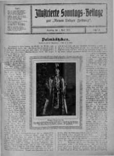 Illustrierte Sonntags Beilage zur Neue Lodzer Zeitung 1 kwiecień 1917 nr 14