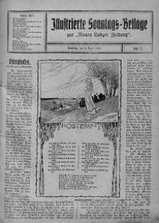 Illustrierte Sonntags Beilage zur Neue Lodzer Zeitung 8 kwiecień 1917 nr 15