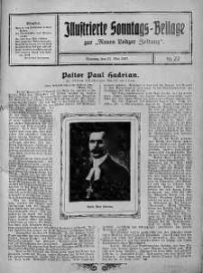 Illustrierte Sonntags Beilage zur Neue Lodzer Zeitung 27 maj 1917 nr 22