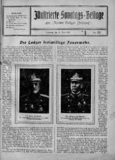 Illustrierte Sonntags Beilage zur Neue Lodzer Zeitung 17 czerwiec 1917 nr 25