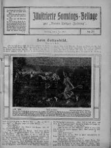 Illustrierte Sonntags Beilage zur Neue Lodzer Zeitung 1 lipiec 1917 nr 27