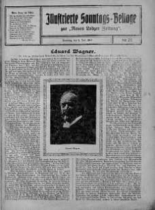 Illustrierte Sonntags Beilage zur Neue Lodzer Zeitung 8 lipiec 1917 nr 28