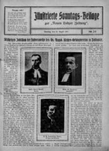 Illustrierte Sonntags Beilage zur Neue Lodzer Zeitung 19 sierpień 1917 nr 34