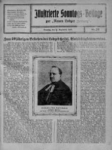 Illustrierte Sonntags Beilage zur Neue Lodzer Zeitung 23 wrzesień 1917 nr 39