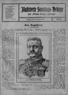 Illustrierte Sonntags Beilage zur Neue Lodzer Zeitung 30 wrzesień 1917 nr 40