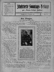 Illustrierte Sonntags Beilage zur Neue Lodzer Zeitung 11 listopad 1917 nr 46