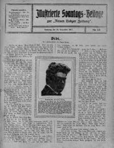Illustrierte Sonntags Beilage zur Neue Lodzer Zeitung 25 listopad 1917 nr 48