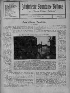 Illustrierte Sonntags Beilage zur Neue Lodzer Zeitung 2 grudzień 1917 nr 49