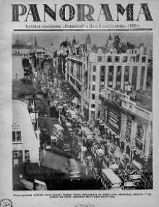 Panorama. Dodatek Niedzielny "Republiki" 6 październik 1929