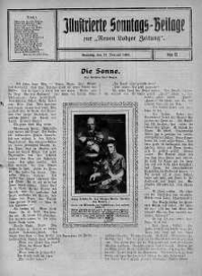 Illustrierte Sonntags Beilage zur Neue Lodzer Zeitung 17 luty 1918 nr 8