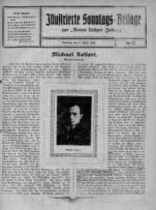 Illustrierte Sonntags Beilage zur Neue Lodzer Zeitung 3 marzec 1918 nr 10