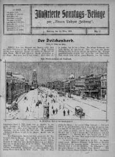 Illustrierte Sonntags Beilage zur Neue Lodzer Zeitung 10 marzec 1918 nr 11