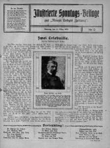Illustrierte Sonntags Beilage zur Neue Lodzer Zeitung 17 marzec 1918 nr 12