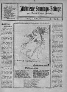 Illustrierte Sonntags Beilage zur Neue Lodzer Zeitung 24 marzec 1918 nr 13