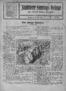 Illustrierte Sonntags Beilage zur Neue Lodzer Zeitung 28 kwiecień 1918 nr 18