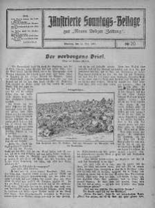Illustrierte Sonntags Beilage zur Neue Lodzer Zeitung 12 maj 1918 nr 20