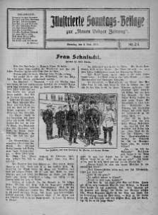 Illustrierte Sonntags Beilage zur Neue Lodzer Zeitung 9 czerwiec 1918 nr 24