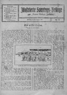 Illustrierte Sonntags Beilage zur Neue Lodzer Zeitung 25 sierpień 1918 nr 35