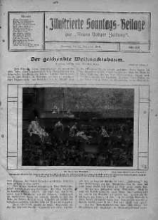 Illustrierte Sonntags Beilage zur Neue Lodzer Zeitung 22 grudzień 1918 nr 48