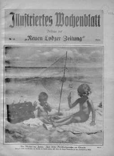 Illustrierte Wochenblatt Beilage zur Neue Lodzer Zeitung 1924 nr 18