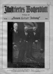 Illustrierte Wochenblatt Beilage zur Neue Lodzer Zeitung 1924 nr 20