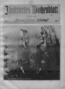 Illustrierte Wochenblatt Beilage zur Neue Lodzer Zeitung 1924 nr 21
