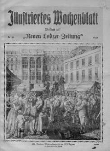 Illustrierte Wochenblatt Beilage zur Neue Lodzer Zeitung 1924 nr 38