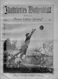 Illustrierte Wochenblatt Beilage zur Neue Lodzer Zeitung 1924 nr 39