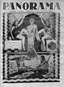 Panorama. Dodatek Niedzielny "Republiki" 3 sierpień 1930
