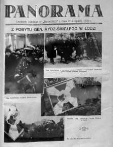 Panorama. Dodatek Niedzielny "Republiki" 2 listopad 1930
