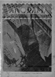 Panorama. Ilustracja tygodniowa 9 sierpień 1931