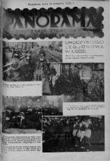 Panorama. Ilustracja tygodniowa 14 sierpień 1932