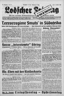 Lodscher Zeitung 13 styczeń 1940 nr 13