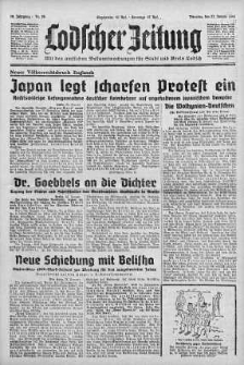 Lodscher Zeitung 23 styczeń 1940 nr 23