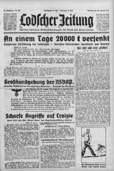 Lodscher Zeitung 28 styczeń 1940 nr 28