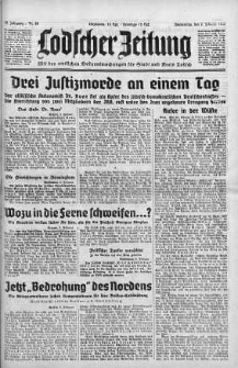 Lodscher Zeitung 8 luty 1940 nr 39