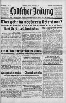 Lodscher Zeitung 22 luty 1940 nr 53