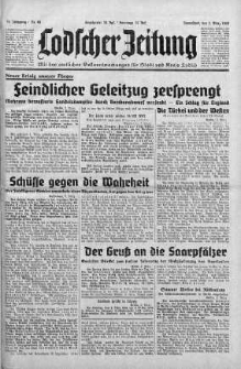 Lodscher Zeitung 2 marzec 1940 nr 62